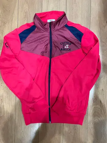 커터앤드백 트랙 자켓 골프 남성용