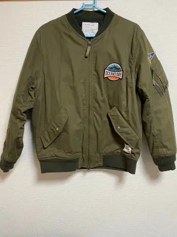 베이플로우 MA-1 자켓 안감 퀼팅