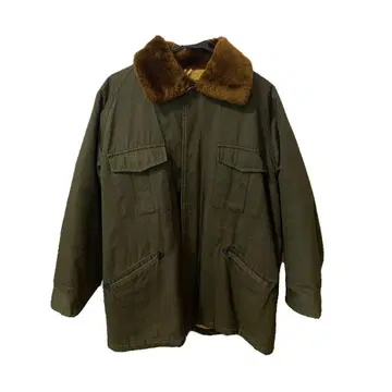 올리브 그린 밀리터리 자켓 퍼 포함