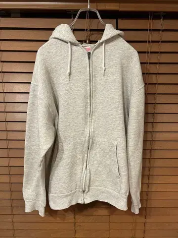 Hanes ACTIVEWEAR 그레이 풀 집업 후드티 L 사이즈