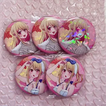 최애의 아이 루비 극락탕 캔뱃지