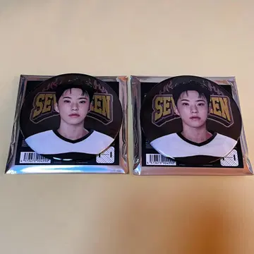 SEVENTEEN HOME 캔뱃지 호시 2개 세트