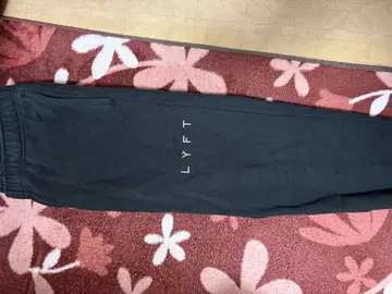 LYFT 블랙 조거 팬츠