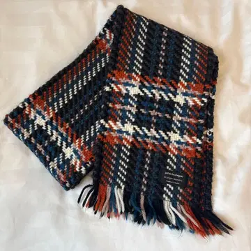 존 브라니건 체크 무늬 머플러