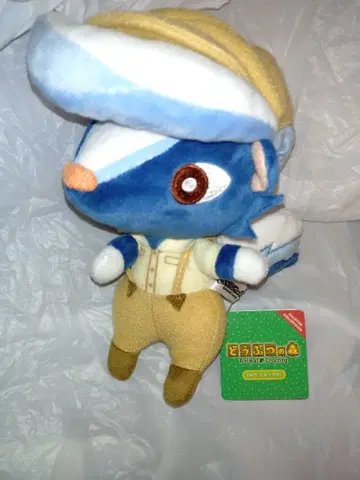 샹크 동물의 숲 봉제 인형