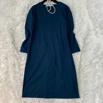 언타이틀 울 저지 키넥 롱 원피스