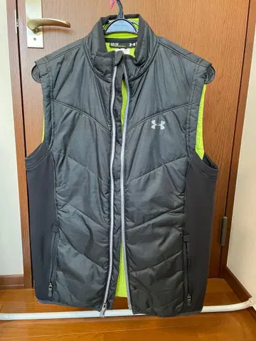 UNDER ARMOUR 다운 베스트 MD/M 그레이/라임