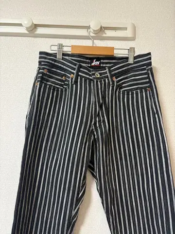 폴스미스 레드이어 데님 스트라이프 블랙