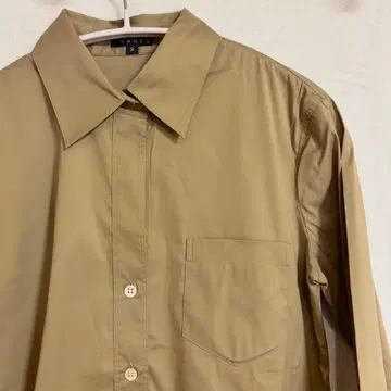 Theory 코튼 와이셔츠 포켓 부착 사이즈 2