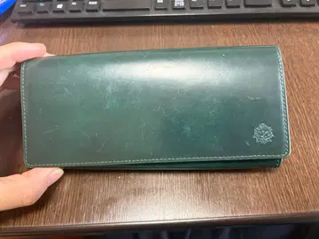 Dubelge 다크 그린 장지갑 두베이지