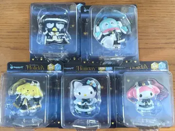 산리오 Happy 복권 피규어 5체 세트