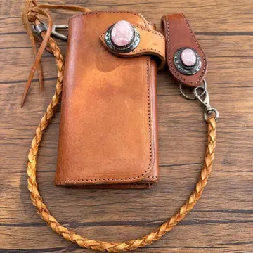 used 알즈니 이단 접이식 롱 월렛 브라운 로즈쿼츠 콤포