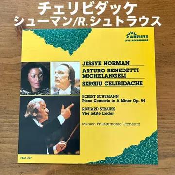 체리비다케/슈만 R.슈트라우스 ARTISTS