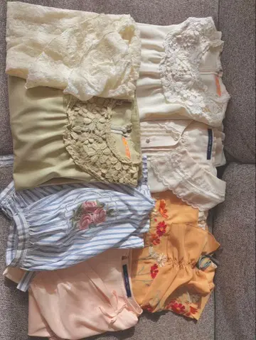 Fi.n.t an3 axes 블라우스 스커트 세트