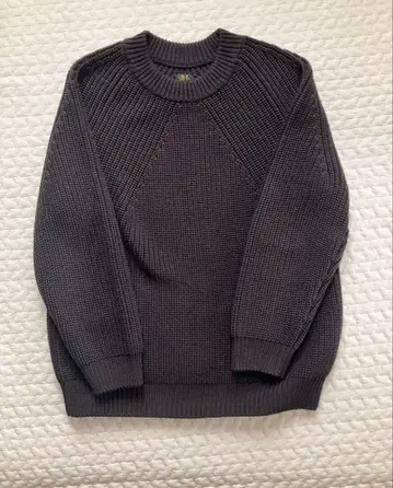 BATONER 시그니처 니트 다크 브라운 사이즈 1