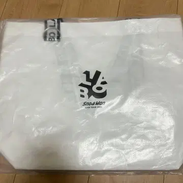 Snow Man LABO Tour 2022 쇼핑백 미사용