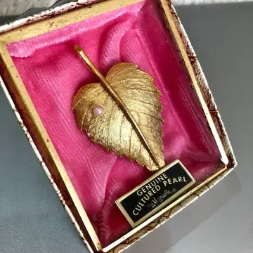 M015 MAMSELLE 마마젤 빈티지 브로치 펄