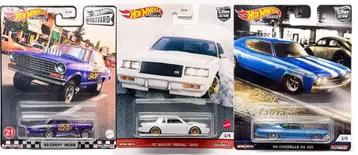 핫휠 CHEVELLE BUICK REGAL NOVA 3대