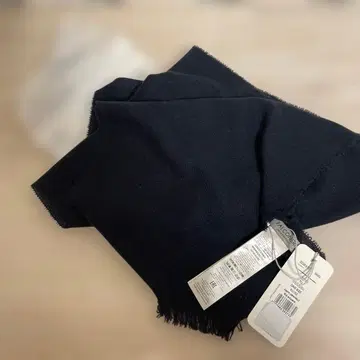 FALCONERI 캐시미어 100% 네이비 머플러