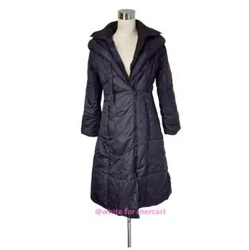 이탈리아 충전솜 롱 기장 다운 자켓 선물