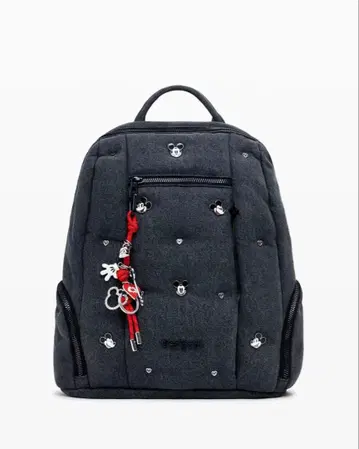 데시구알: 디즈니 미키 데님 중형 백팩 새상품