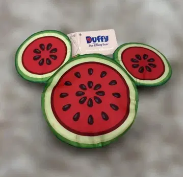 홍콩 디즈니랜드 수박 더피 에코백