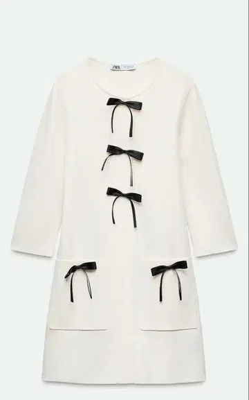ZARA 스트레치 리본 숏 원피스