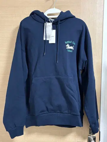 KEBOZ BDR 후드 맨투맨 네이비 M