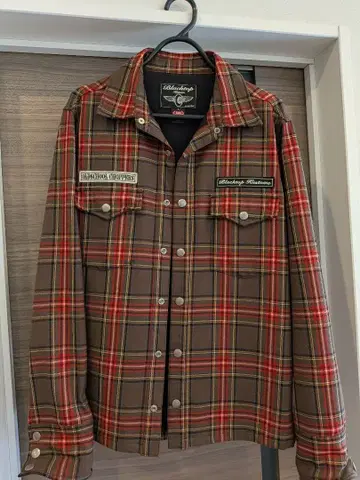 Blacktop Kustoms 체크 무늬 자켓 L