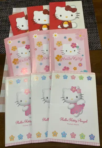헬로키티 사진 앨범 포켓 앨범 3종 (9권) 세트
