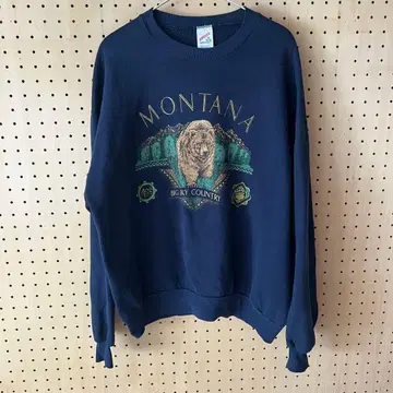 MONTANA BIG SKY COUNTRY 맨투맨 속기모 XL