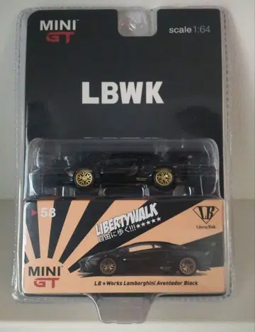 재고 라스트 리버티 워크 LBWK MINIGT 람보르기니 TSM