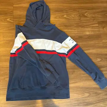 AMERICAN EAGLE XL 후드티 네이비/화이트/레드