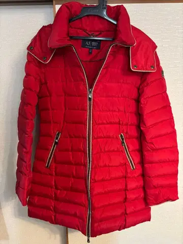 Armani Jeans 레드 다운 자켓