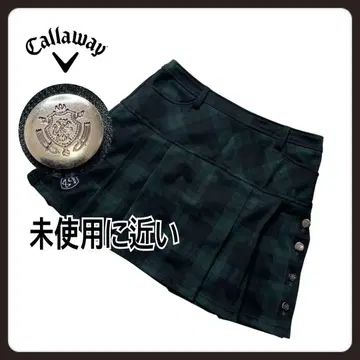 [ 거의 미사용 ] Callaway L 골프 의류 스커트 체크