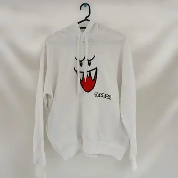 테레사 후드티 화이트 M 사이즈 USJ 슈퍼 닌텐도 월드 한정판