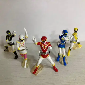 반다이 캐릭터 에그 조인전대 제트맨 5인 세트 개봉품