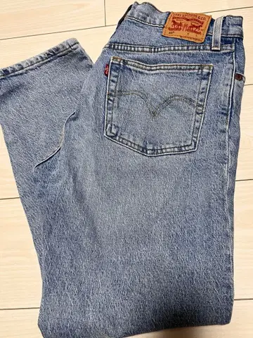 리바이스 501 라이트 블루 데님 28인치