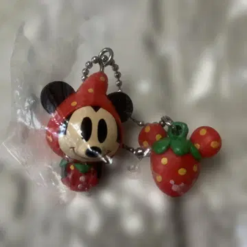 미키 딸기 키링 레어템