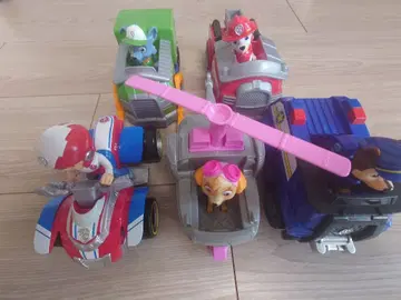 파우 패트롤 캐릭터 차량 세트