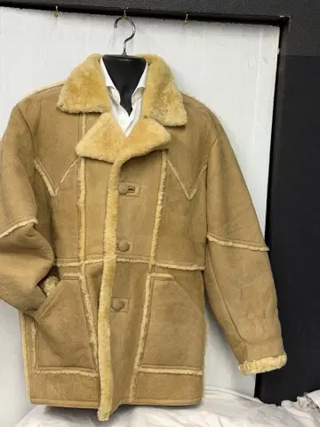 호주산 남성용 무스탕(양가죽) 코트