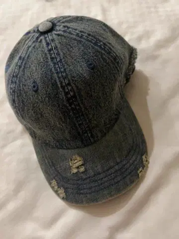 데님 데미지 가공 야구 모자