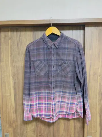 DIET BUTCHER SLIM SKIN 그라데이션 셔츠 일본제