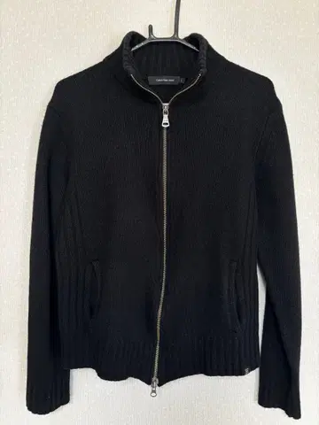 캘빈 클라인 진스 블랙 드라이버 니트 L 사이즈