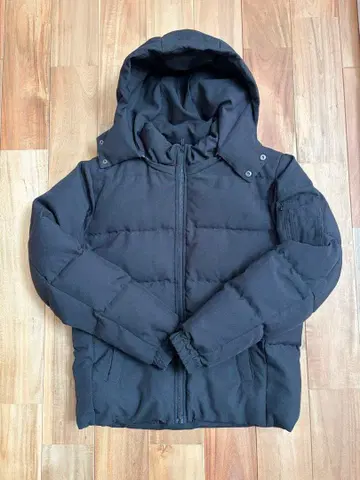 어반 리서치 다운 자켓 블랙 후드 탈부착 38