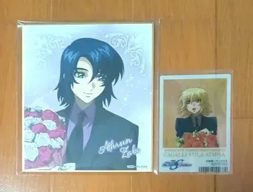 아스란 색지 카가리 클리어 카드 애니메이트 특전 건담 SEED