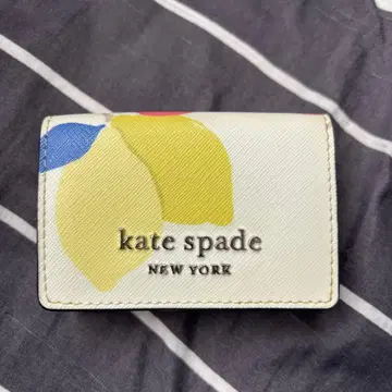 케이트 스페이드 3단 폴더형 지갑 레몬 귀여운