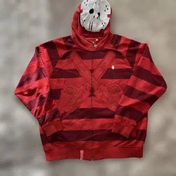 LRG 체인소 자수 후드티 XL