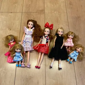 리카짱 인형 7체 세트