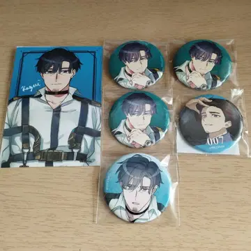 MILGRAM 밀그램 카즈이 007 캔뱃지 연간 회원 특전 브로마이드